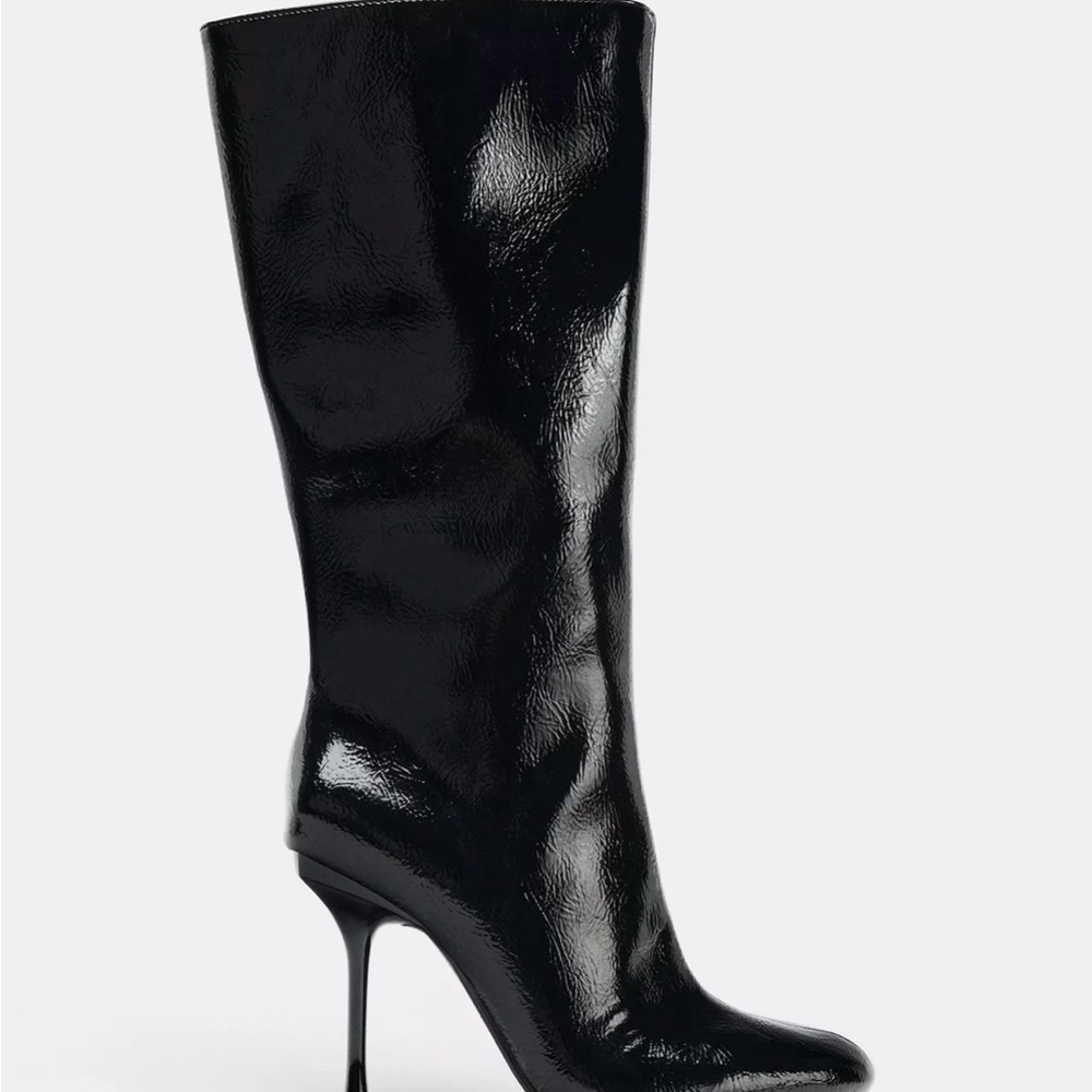 Zara THIN HEEL BOOTS